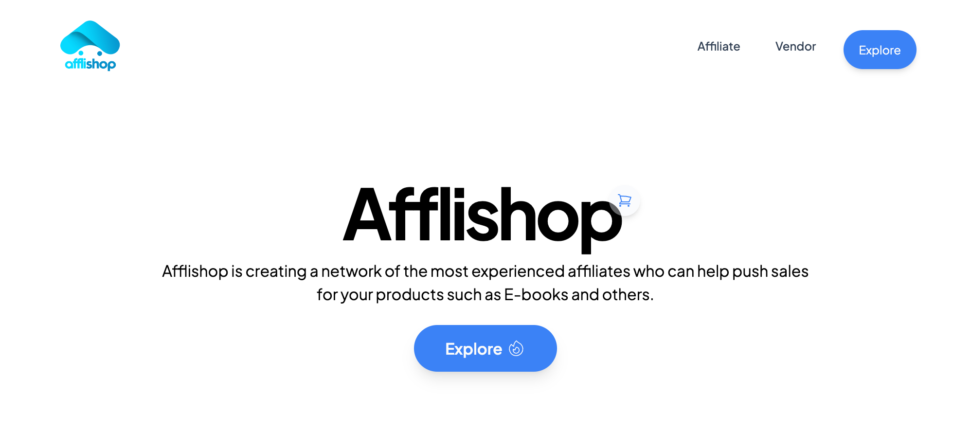 afflishop desktop home page